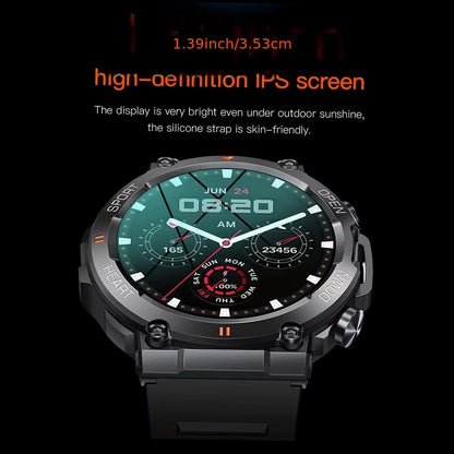 K56Pro Smart Watch for Men Heart Rate Blood Bluetooth Sport 400Mah Long Standby 1.39 Inch 360*360 HD Screen Outdoors Smartwatch